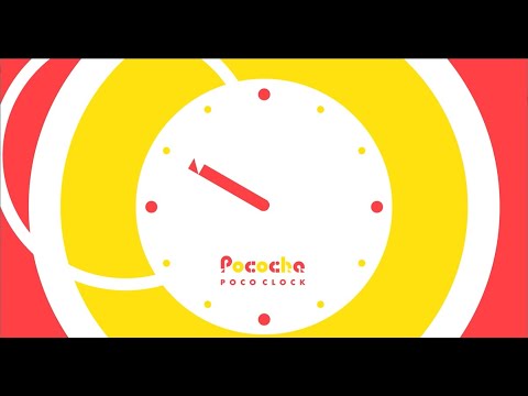 Pococha渋谷ビジョン広告【POCO CLOCK】2024年2月OA