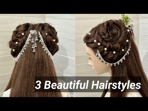 3 Beautiful Hairstyles | Braided Hairstyle | Hair style Girl