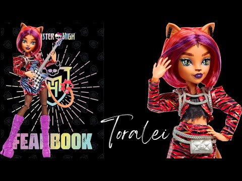 Unboxing & Reviewing the NEW Monster High Fearbook Toralei Doll! 🐾🧡