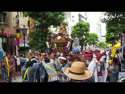 千葉の親子三代夏祭り　諏訪神社濱野　2018