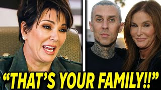 Kris Jenner BANS Caitlyn Jenner After Travis Barker's SECRET GAY AFFAIR With Her!?