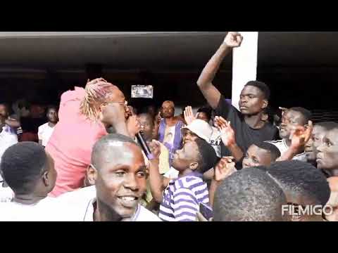 Singer Coco Finger madders Boxing revellers at Club Obligato, Uganda Boxing Champions League week 17