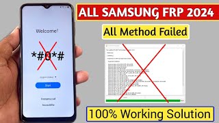 Samsung FRP Bypass 2024 ⚡ Android 13/14 New Security 2024 ✅100% Working Solution | Frp Bypass