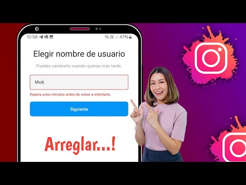 Mensaje «Instagram error: Espera unos minutos antes de volver a intentarlo»: solución