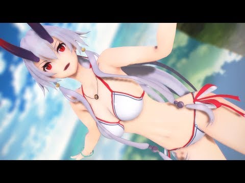 【Fate/MMD】 恋の魔法 【巴御前（水着）】