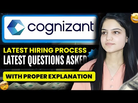 Cognizant Hiring 2025 | Latest Hiring Process😱 | Latest Questions asked with Proper Explanation🔥