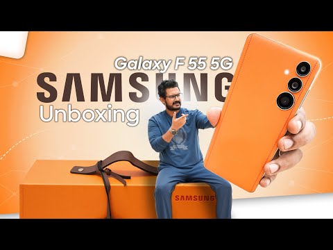 Samsung Galaxy F55 Unboxing in ಕನ್ನಡ ⚡sAMOLED+ 120Hz, SD 7 Gen 1, 50MP+50MP Camera, 5000mAh+45W