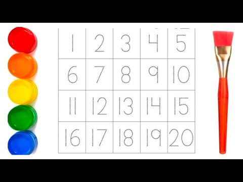 Learning numbers 1to100 | counting numbers from 1 to 100 | learning videos for kid