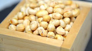 節分の日に撒く、福豆（煎り豆・節分豆）の作り方　How to make Setsubun  beans