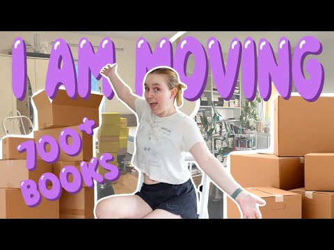 I think I might have a Problem | Moving Vlog 📚📦