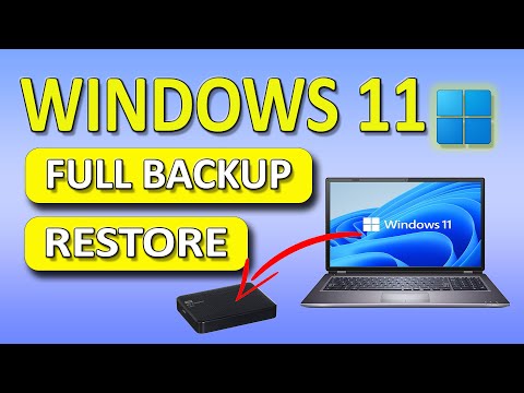 Create Windows 11 FULL BACK UP to External Drive & RESTORE (2024)