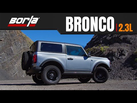 Borla Exhaust for 2021+ Ford Bronco 2.3L EcoBoost