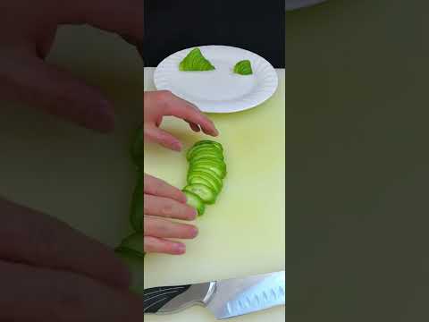 #Supper Cucumber 🥒 Make Carving cutting design Skills#Vagetable Cutting design#