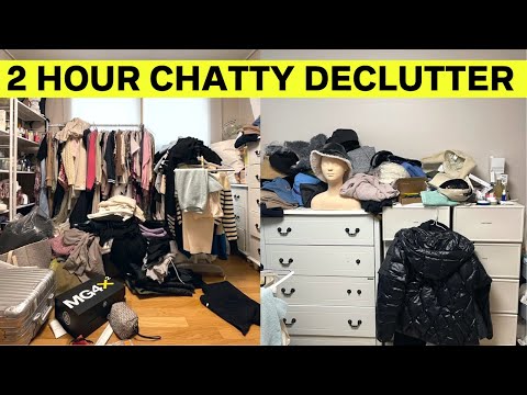 2 Hour Closet Decluttering Compilation