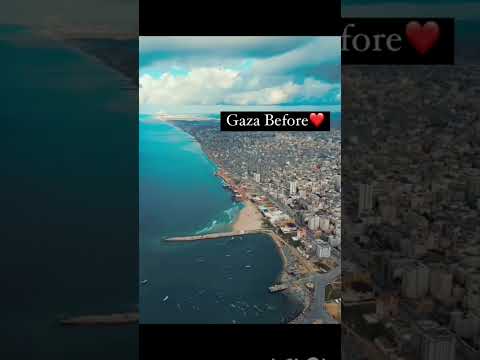 gaza before israel war #israelwarnews #gaza #israelvsgaza #israel