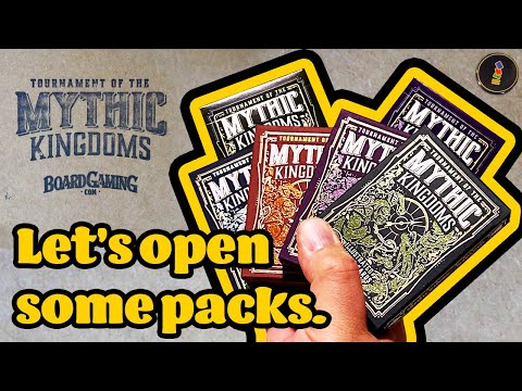 Epic Card Game Deck! Tournament of the Mythic Kingdoms playing cards that use a standard deck!