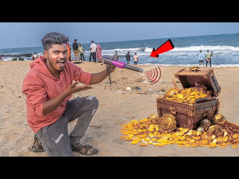 Beach ல தங்கம் தேடலாம் வாங்க …. Gold Detector Machine 😎