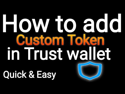 How To Add Custom Token in Trust Wallet | Trust Wallet | Custom Token | BEP20 TOKENS