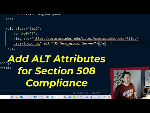 Add Alt Attributes to Your Images for Accessibility and Section 508 Compliance