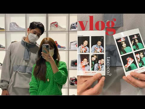 VLOG | Conrad Hotel Suite Hotel-staycation with Mommy, visited Bunjang Event with Kwak Minjae!