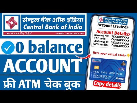 Central Bank of India Online Account Opening 2023 | How to Open Central Bank Account Online