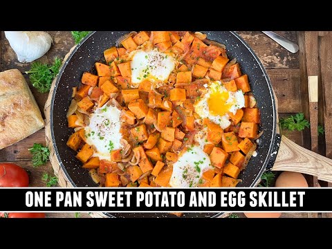 Sweet Potato and Egg Skillet | Heart-Healthy & Delicious One Pan Recipe