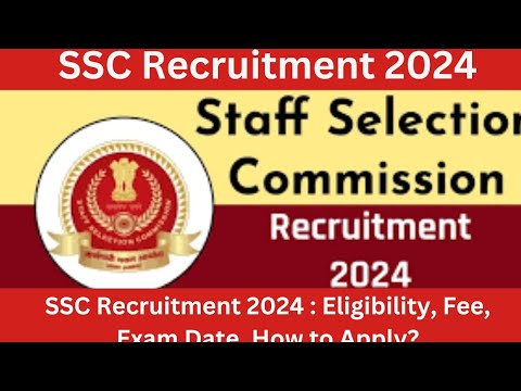 SSC Deparment new vacancy registration 2024#ssc #ssccgl #sscgd #sscmts #sscchsl ..