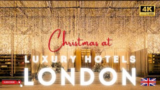 ✨️2024 Christmas at London's Luxury Hotels–The Ritz, The Berkeley, Wellesley & Sloane Square Hotel 🏨