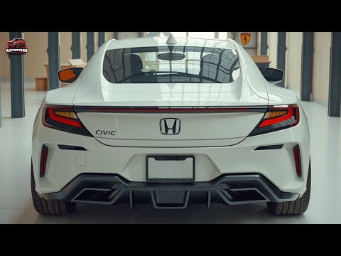 FIRST LOOK! NEW 2025 Honda Civic - Fuel Efficiency and Power Combined!