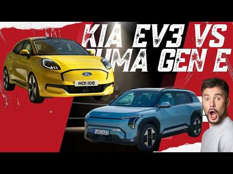 2025 Ford Puma Gen-E vs. Kia EV3 | The Ultimate Compact EV Showdown!