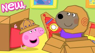 Peppa Pig Tales 📦 Box Fort Maze Challenge! 🔍 BRAND NEW Peppa Pig Episodes