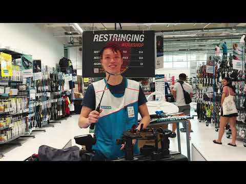 Decathlon Restringing Services 🏸