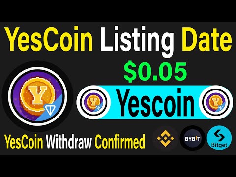 Yescoin withdraw & Listing date | Yescoin Listing On Binance | Yescoin Airdrop New Update | #crypto