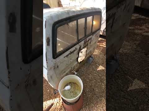 The Toyota Cab Chicken Coop.  #chickencoop #diy #homemade #chicken