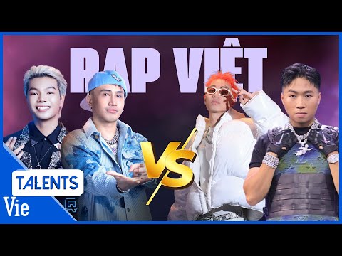 PLAYLIST đỉnh cao Rap Việt, quy tụ QUÁN QUÂN - Á QUÂN qua 2 mùa, nghe đi nghe lại không chán