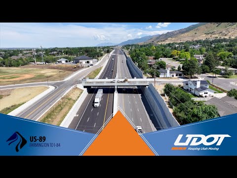 US-89: Farmington to I-84 Now Complete