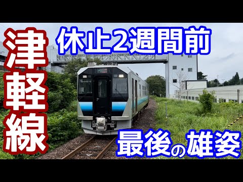 【廃線確実】休止2週間前の津軽線！津軽海峡線の貨物列車との奇跡のコラボレーション。津軽二股駅×奥津軽いまべつ駅（北海道新幹線）