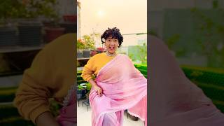 Golu vs Papa Ki Pari 😂 Pink Wali Saree Mil Gayi #papakipari #shorts #comedy