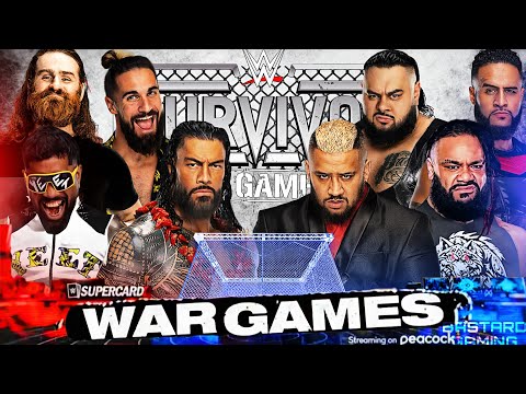 WWE 2K24 | War Games Match - OG Bloodline VS The Bloodline | Survivor Series