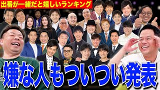 【誰もやらないランキング】出番が一緒やったら嬉しいランキングしたら思わず嬉しくない人も言っちゃった【ダイアンYOU＆TUBE】