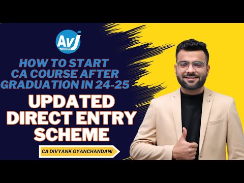 CA Inter Direct entry route | CA DIVYANK GYANCHANDANI