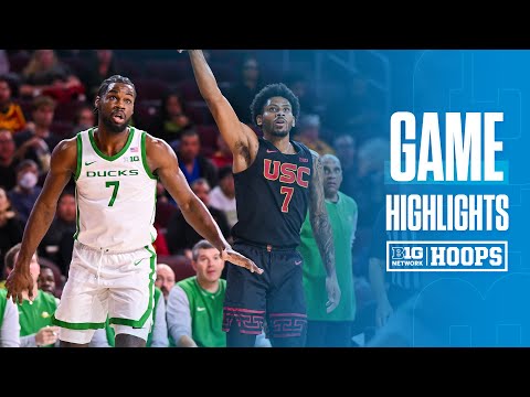 Oregon at USC | Highlights | Big Ten Basketball | 12/04/2024