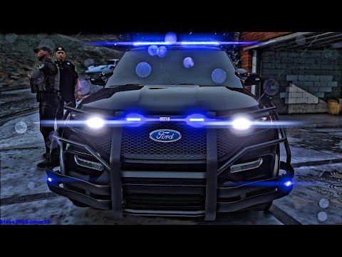 City Patrol|| GTA 5 Mod Lspdfr|| ATL #lspdfr #stevethegamer55