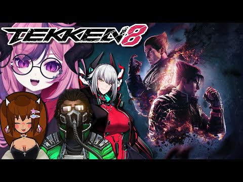 Ironmouse Plays Tekken 8 w/ Zentreya, KawaiiFaceMiles, HeavenlyFather & Viewers