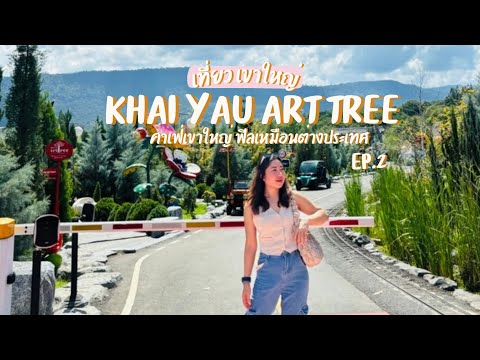 ไร่รุ่งอรุณเขาใหญ่ campingกางเต้นท์เล่นน้ำ,คาเฟ่เขาใหญ่ Khai Yau Arttree EP.2|น้องเนสbyพาเที่ยว