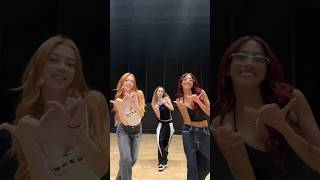 KATSEYE's Daniela, Lara and Megan dancing to Touch (Remix by Lara) #KATSEYE #KATSEYE_Touch #shorts