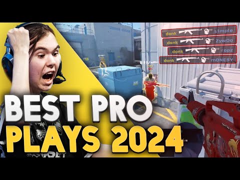 Top 3 CS2 Plays from the Best Pro Teams of 2024!