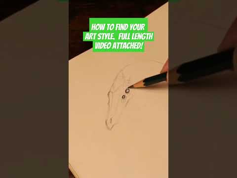 Finding Your Own Unique Art Style #art #drawing