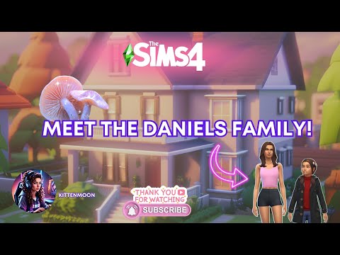 The Sims 4: Episode 1 - Meet the Daniels Family! Life, Love, and Laughter ❤️🏡