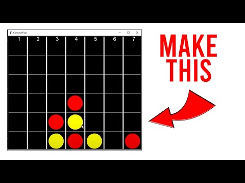 Easily create a connect 4 AI with python